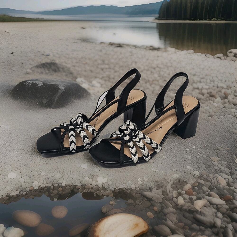 Impo Viana Stretch Sandals in black 9.5M